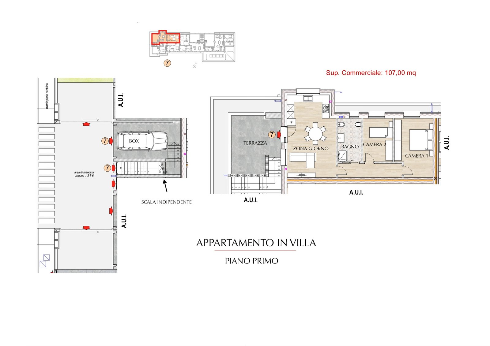 Immagine 4 - APPARTAMENTO IN VILLA